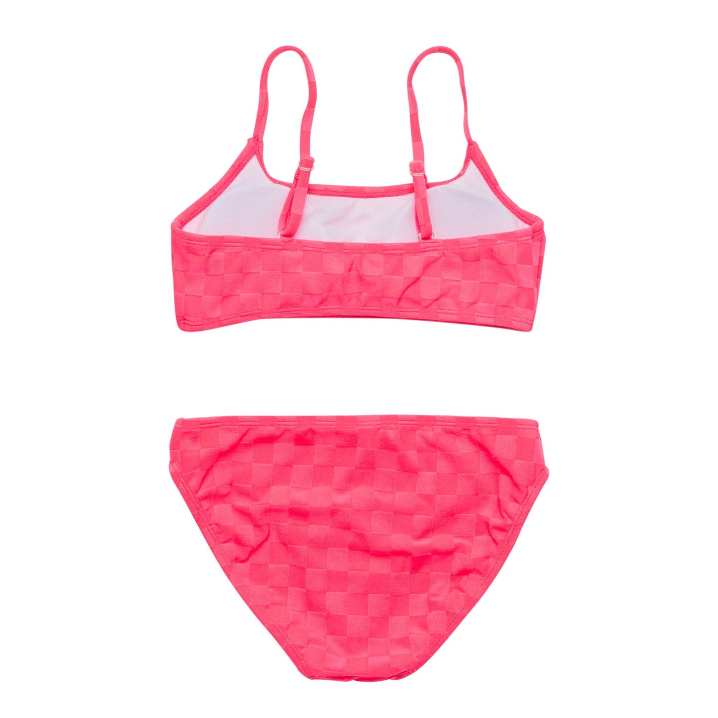 Check Me Out Pink Teen Crop Bikini - Snapper Rock