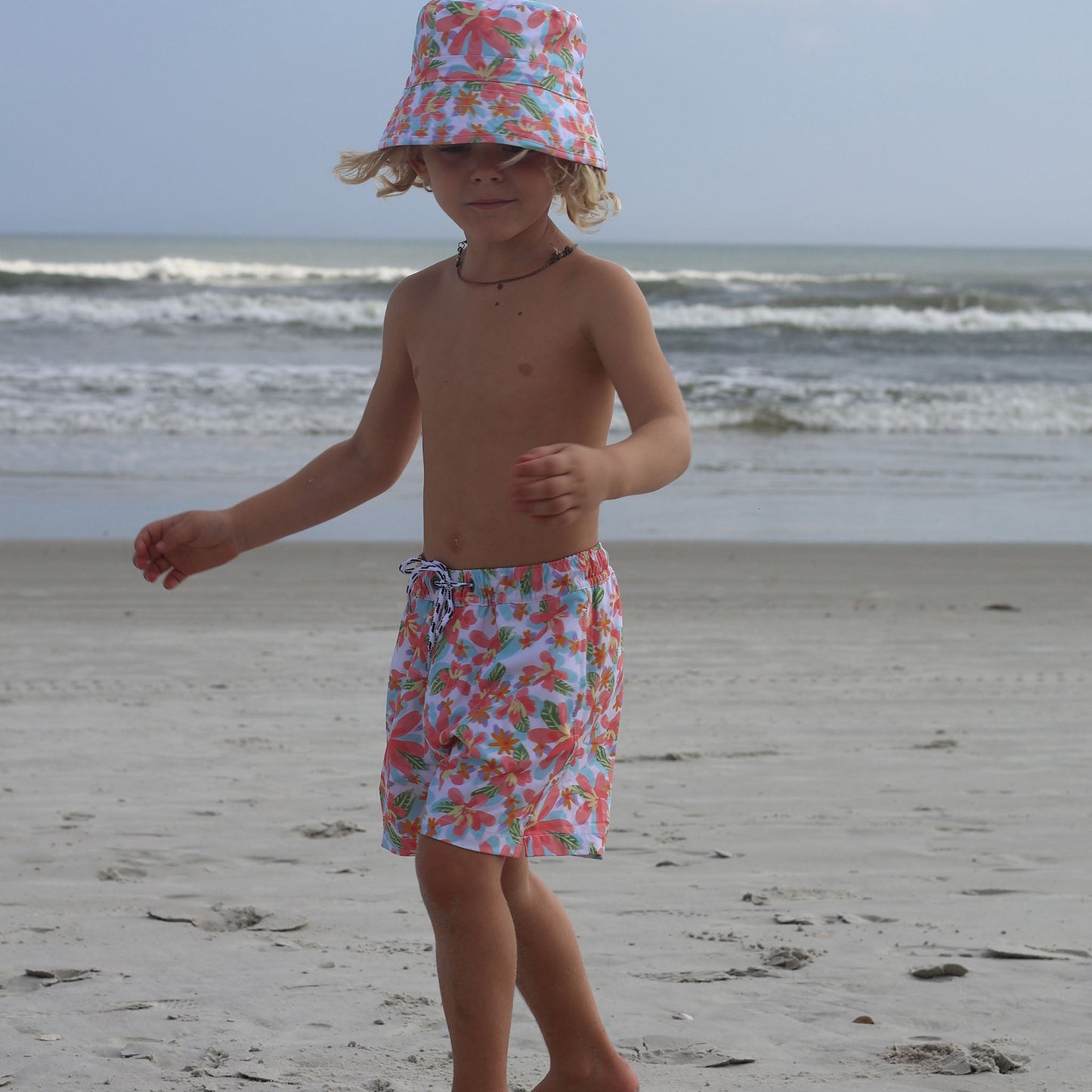 Hawaiian Luau Sustainable Swim Short - Snapper Rock