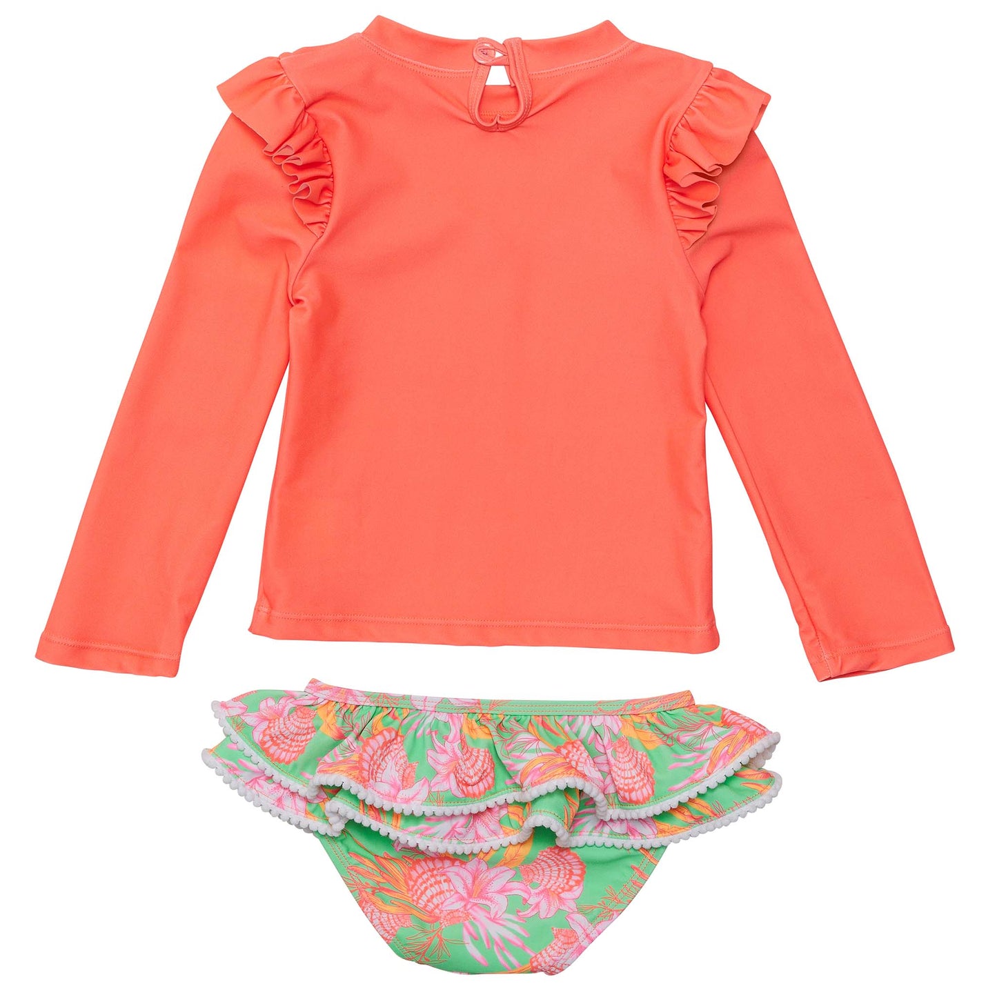 Coastal Shells Sustainable Ruffle Set - Snapper Rock