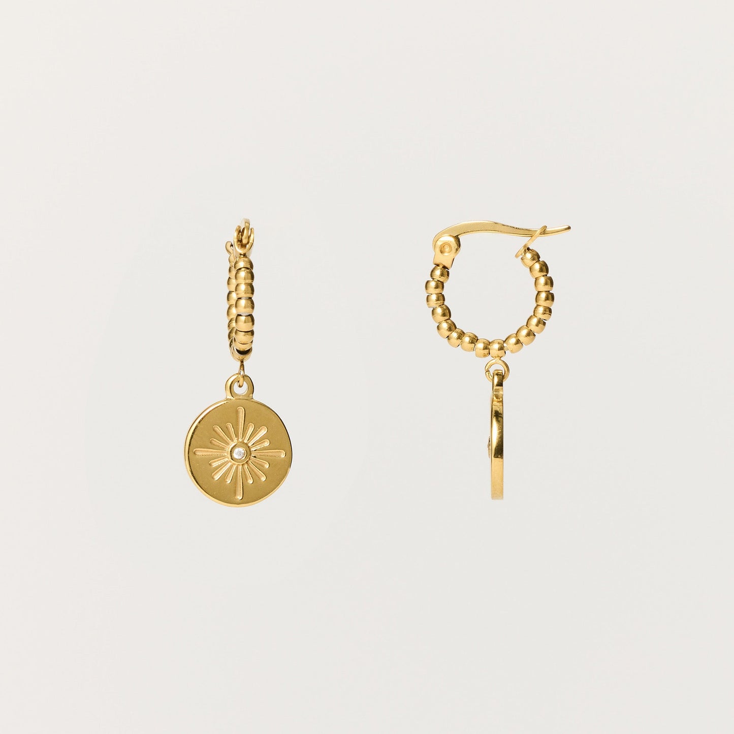 Sun Chaser Hoop Earrings - Snapper Rock