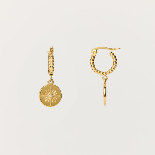 Sun Chaser Hoop Earrings - Snapper Rock