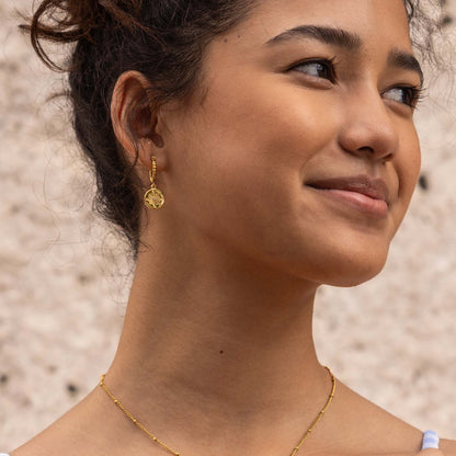 Sun Chaser Hoop Earrings - Snapper Rock