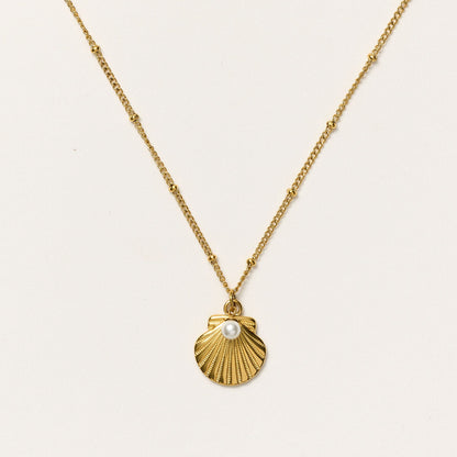 Shimmer & Shell Necklace - Snapper Rock