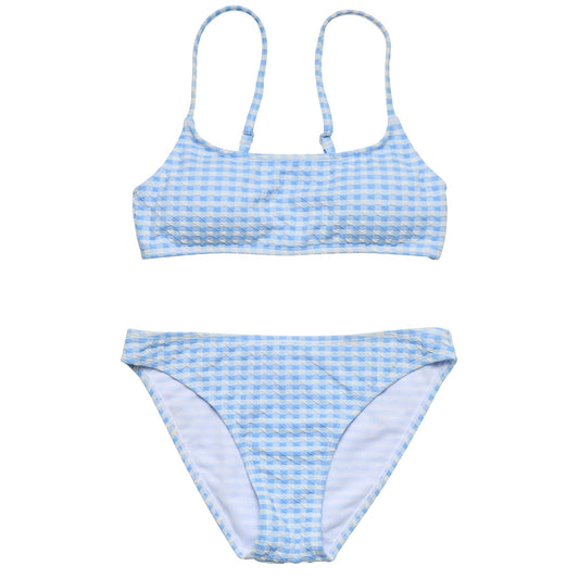 Seaside Gingham Teen Crop Bikini - Snapper Rock