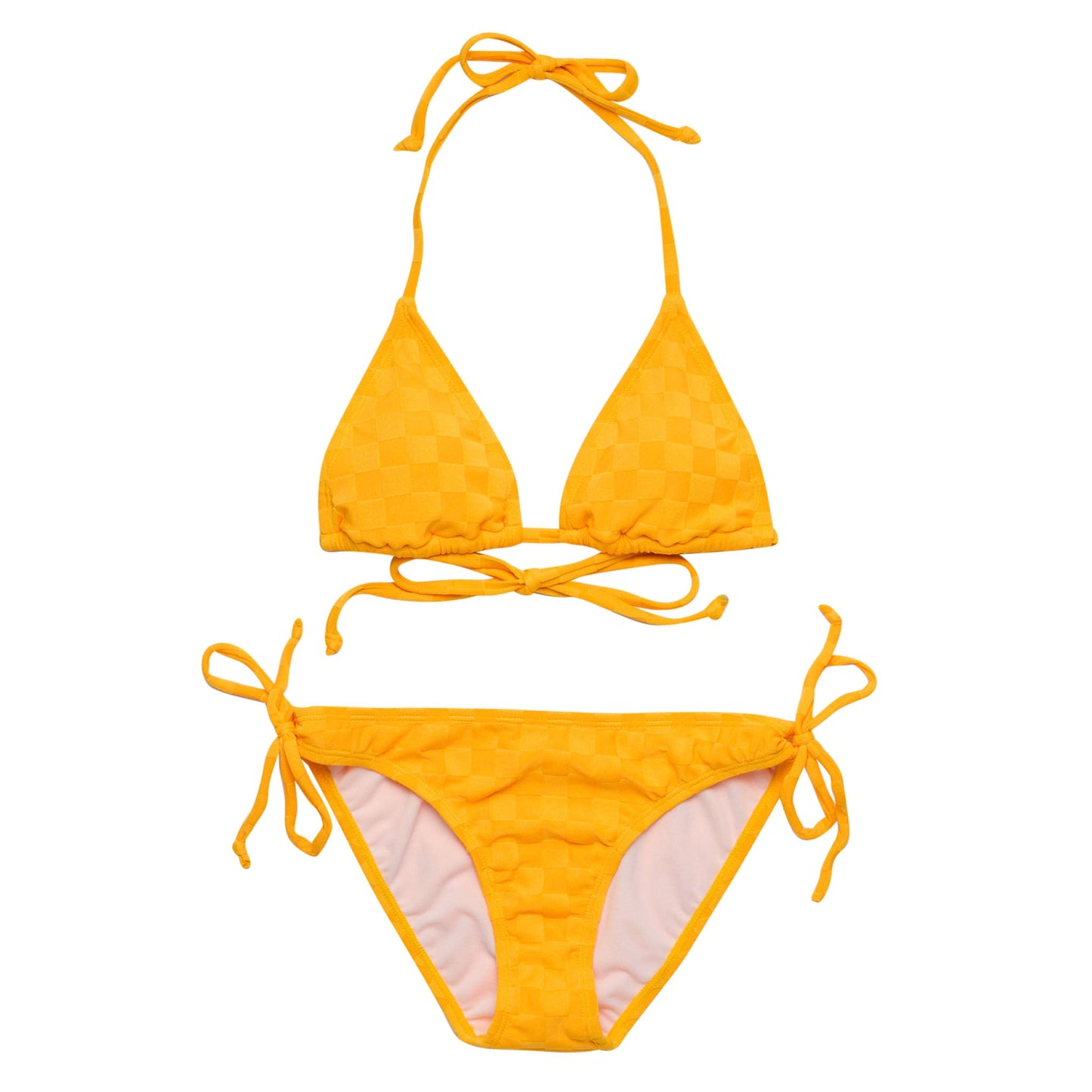 Check Me Out Marigold Teen Triangle Bikini - Snapper Rock