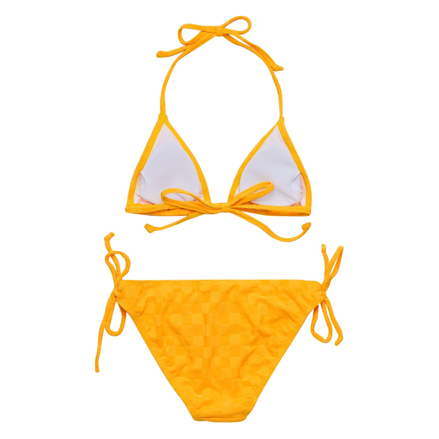 Check Me Out Marigold Teen Triangle Bikini - Snapper Rock