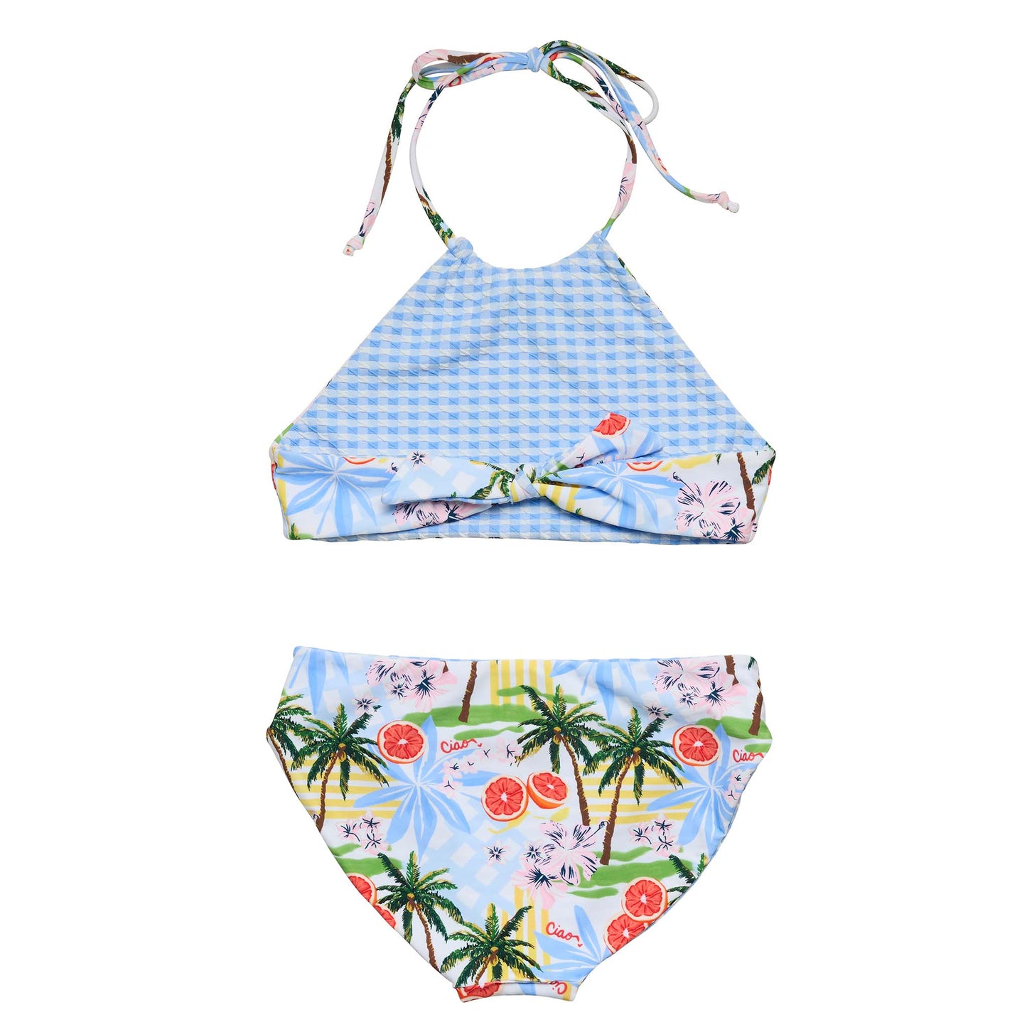 Ciao Paradiso Reversible Halter Bikini - Snapper Rock