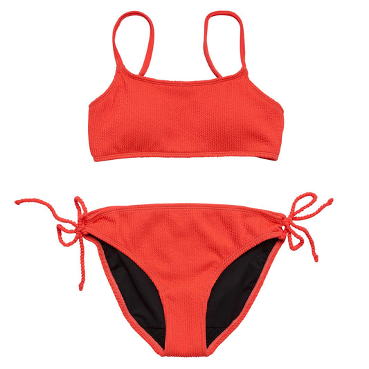 Teen Period Swim Watermelon Crop Bikini - Snapper Rock
