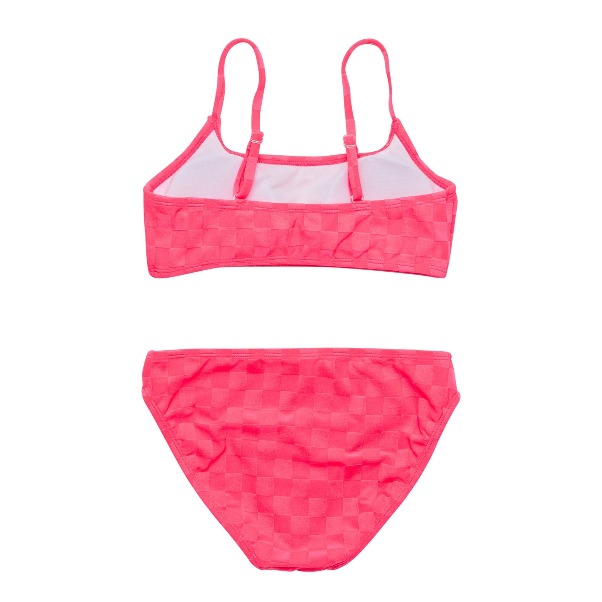 Check Me Out Pink Teen Crop Bikini - Snapper Rock