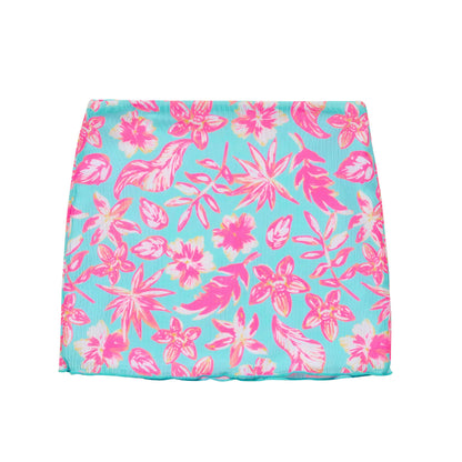 Tropical Glow Teen Mini Skirt - Snapper Rock
