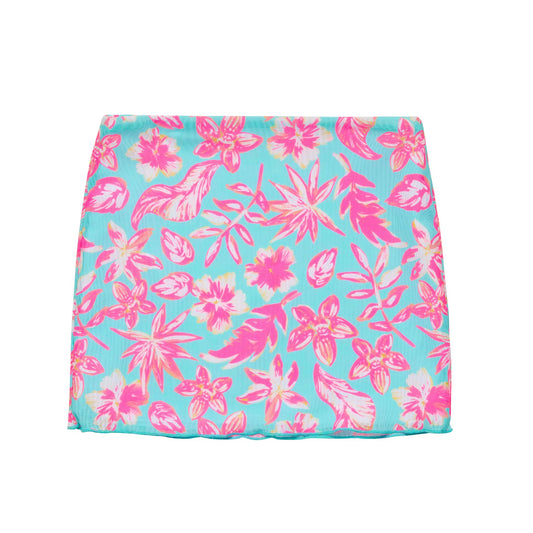 Tropical Glow Teen Mini Skirt - Snapper Rock
