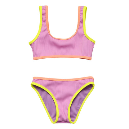 Vacay Pop Recycled Crop Bikini - Snapper Rock