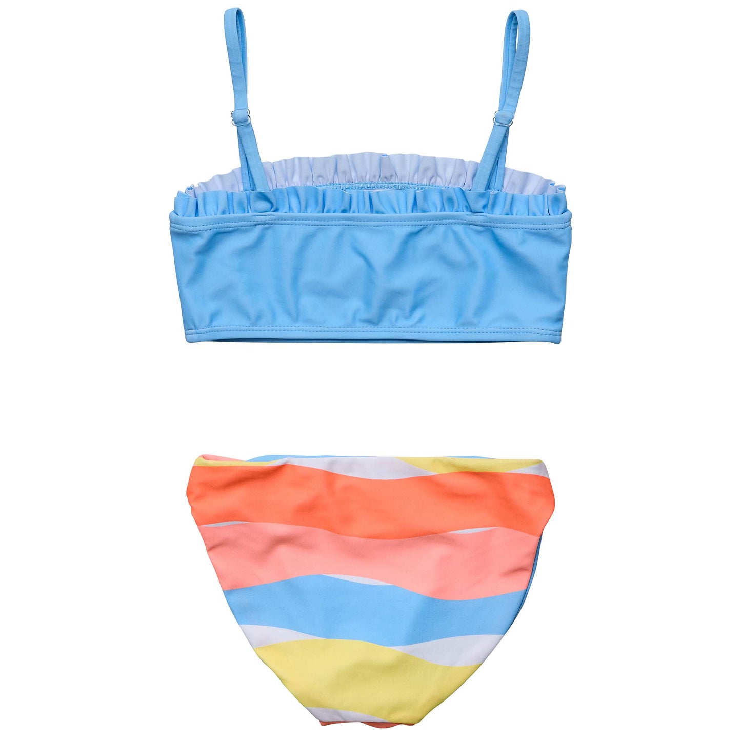 Good Vibes Frilled Bandeau Bikini - Snapper Rock
