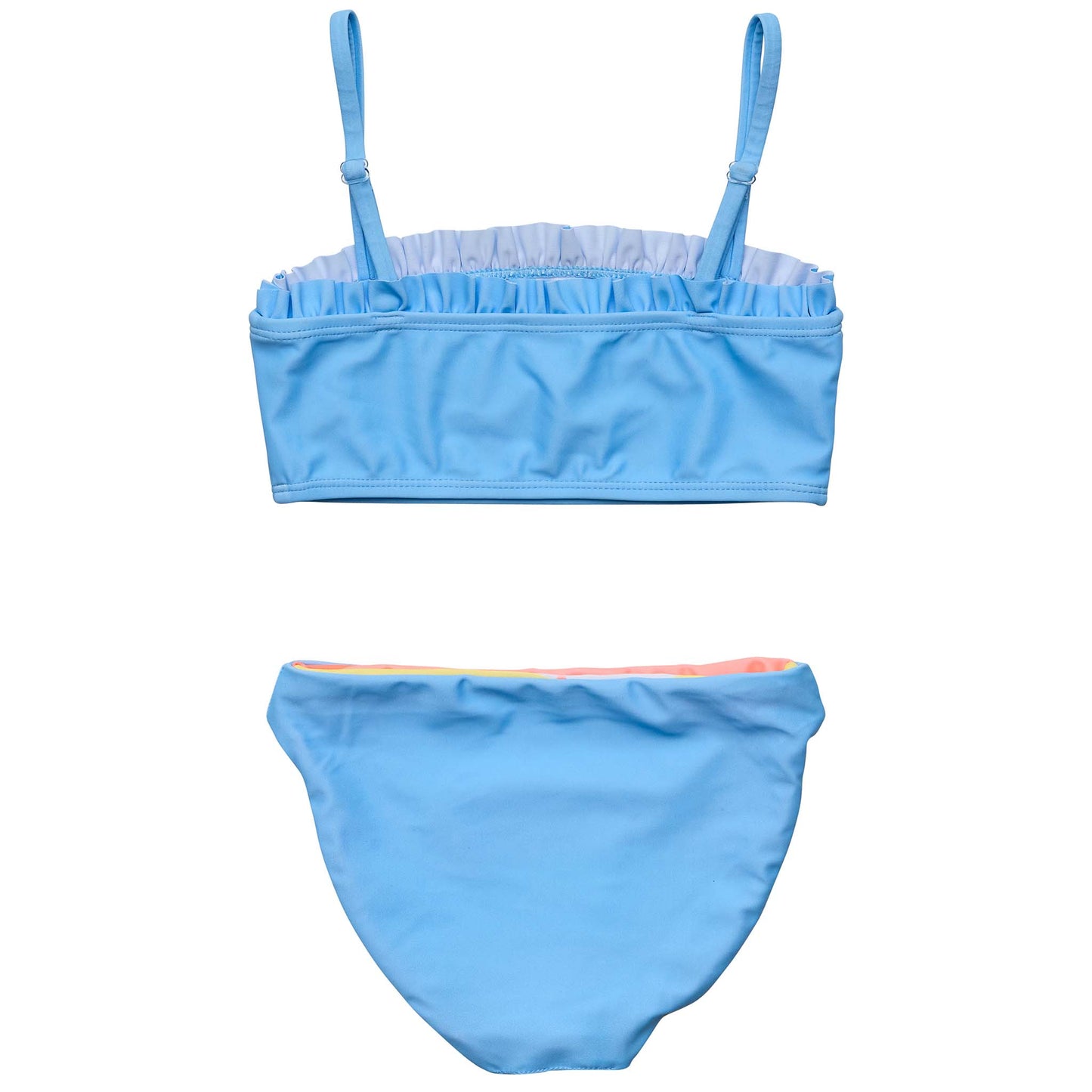 Good Vibes Frilled Bandeau Bikini - Snapper Rock
