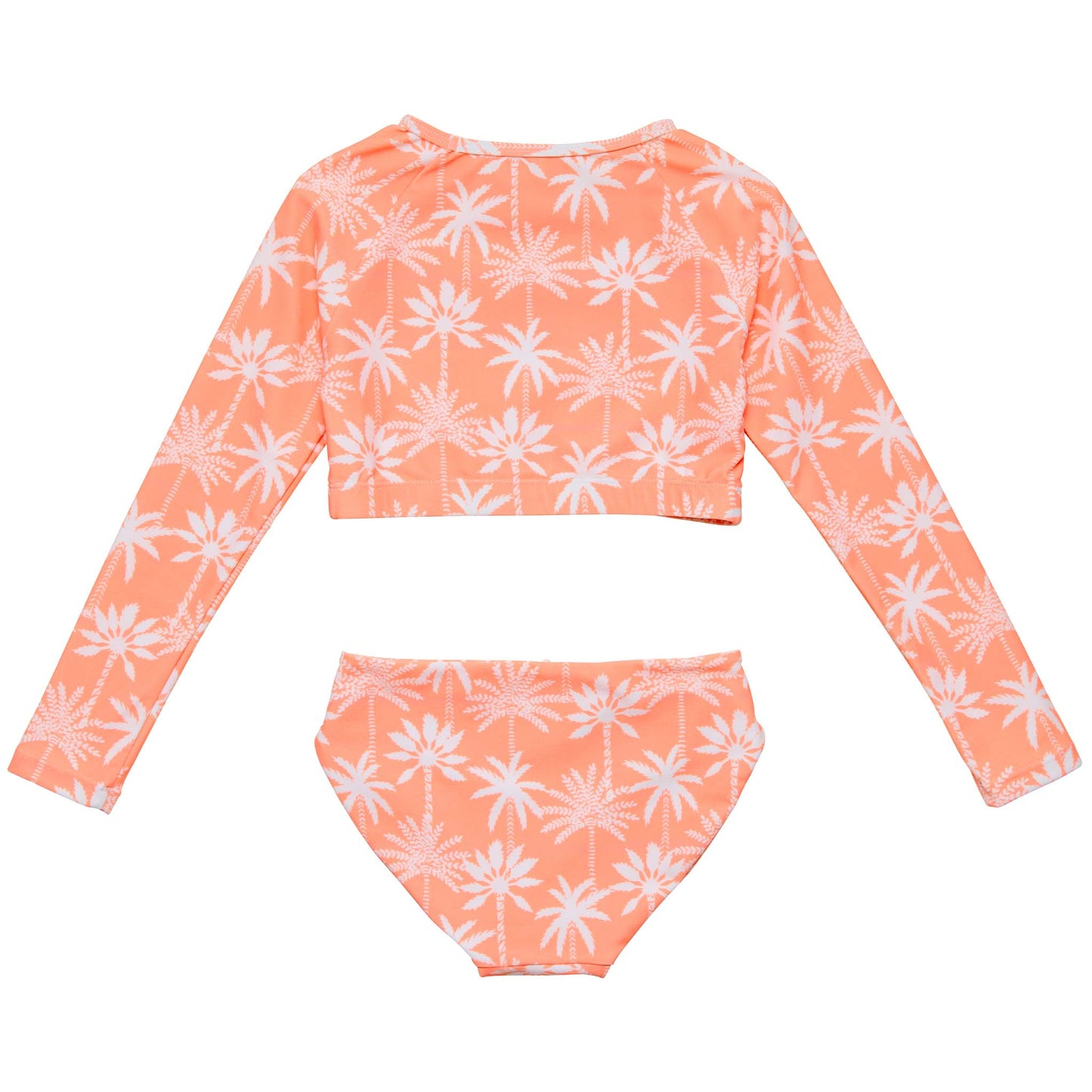 Cali Palms Recycled Crop LS Rash Set - Snapper Rock