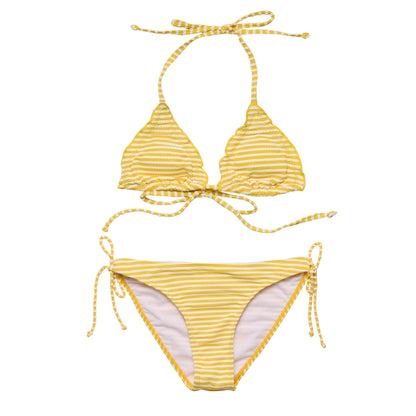 Sunshine Stripe Teen Triangle Bikini - Snapper Rock
