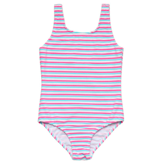 Sorbet Stripe Teen Scoop Swimsuit - Snapper Rock