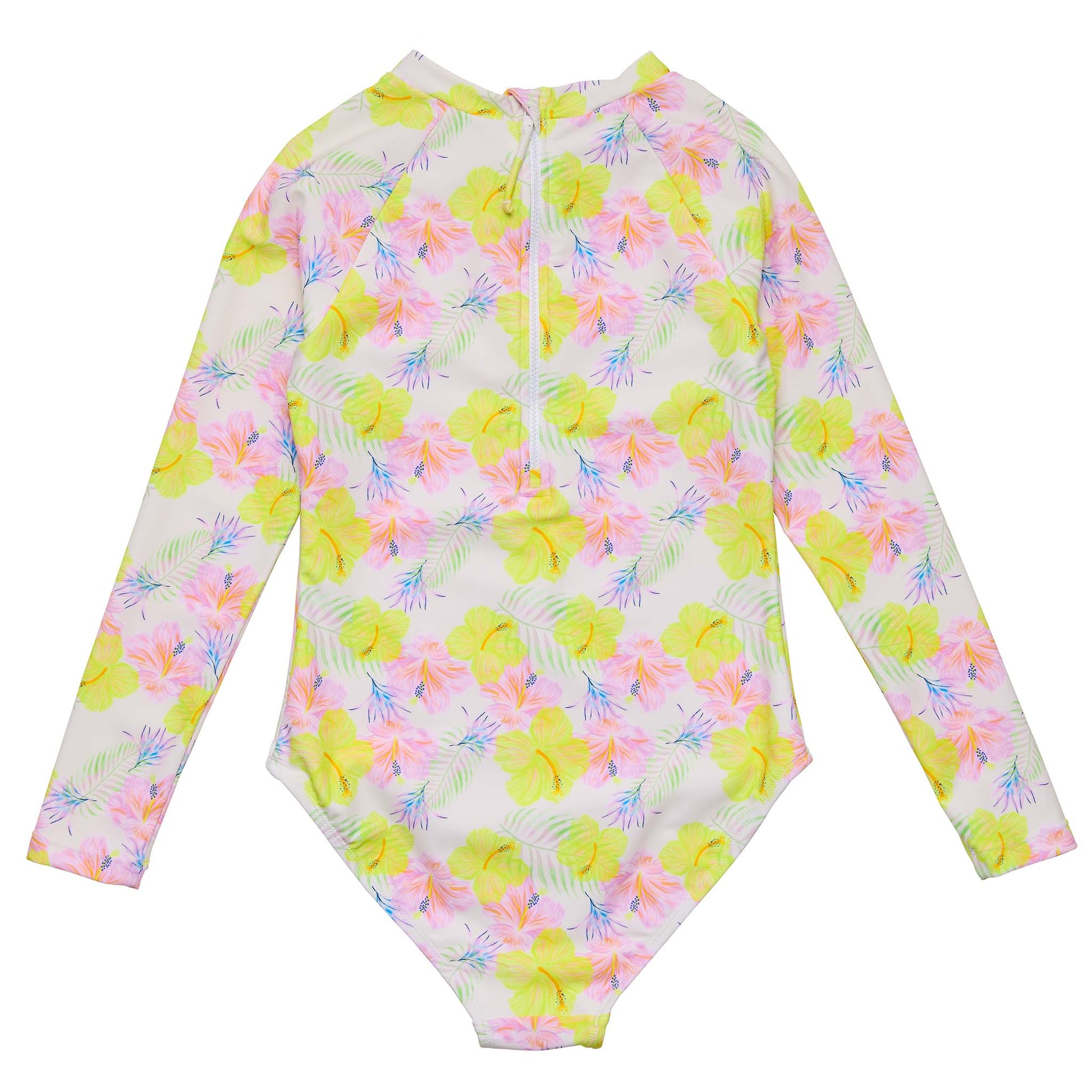 Aloha Vacay Recycled LS Surf Suit - Snapper Rock
