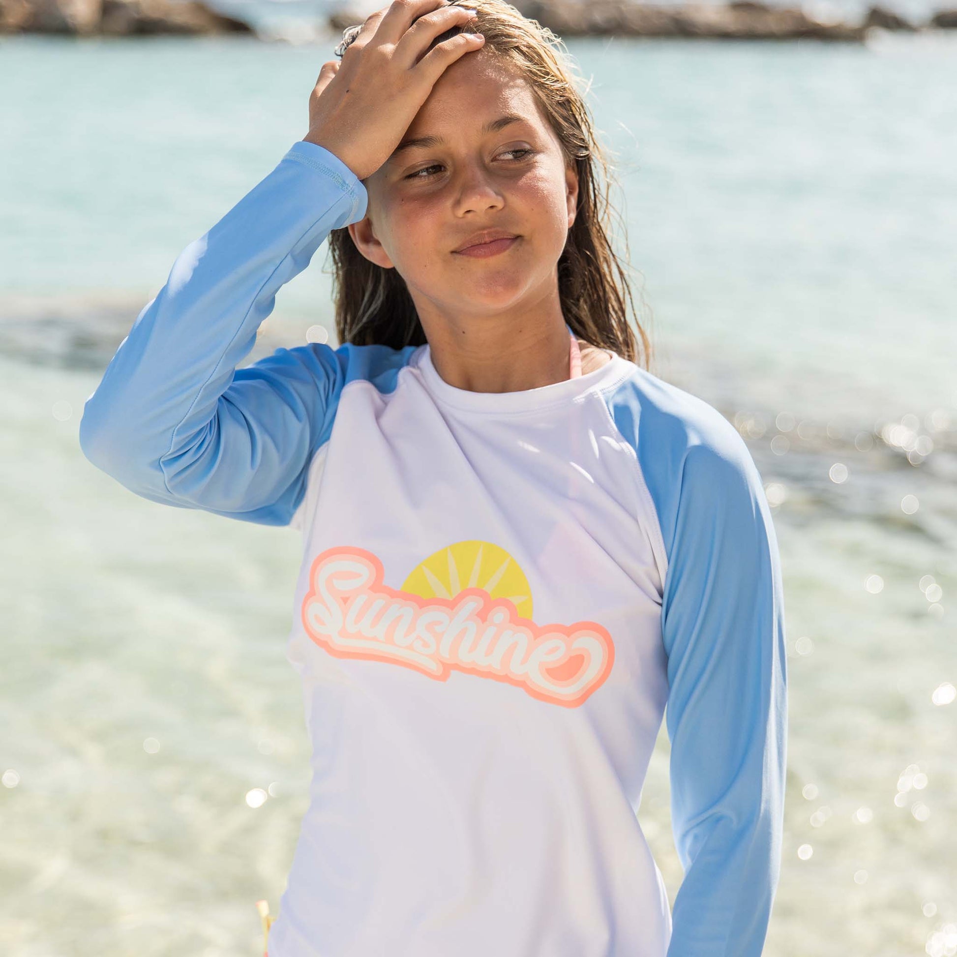 Sunshine LS Rash Top - Snapper Rock