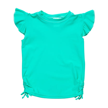 Mint Sustainable Flutter Sleeve Rash Top - Snapper Rock