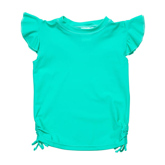 Mint Sustainable Flutter Sleeve Rash Top - Snapper Rock