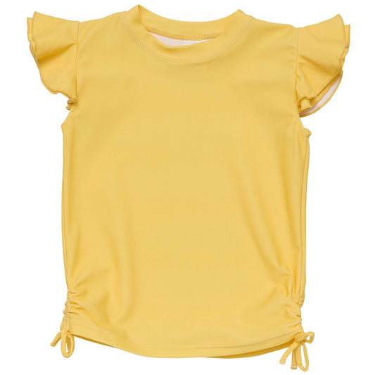 Marigold Sustainable Flutter Sleeve Rash Top - Snapper Rock