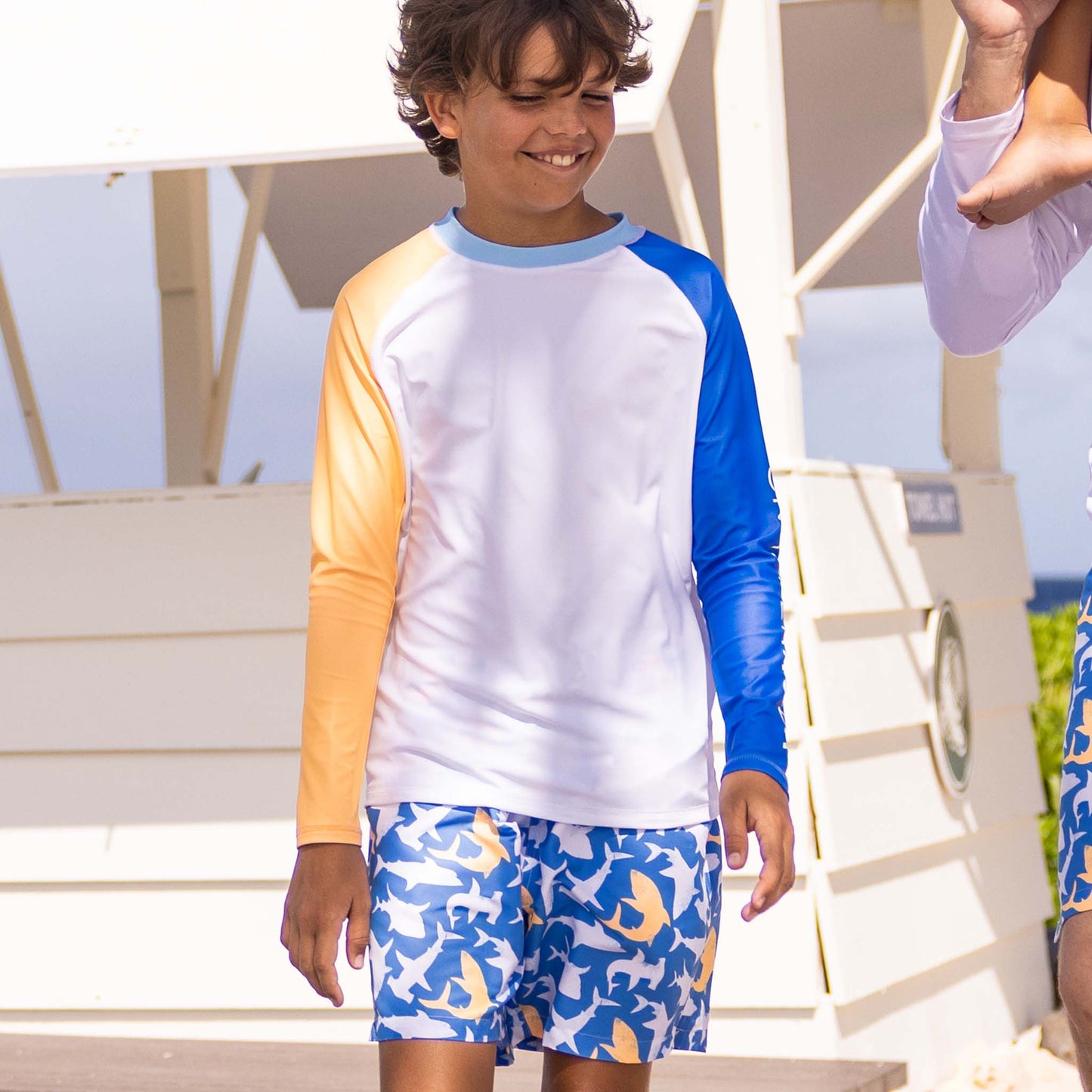 Shark Squad Swim Short - Snapper Rock