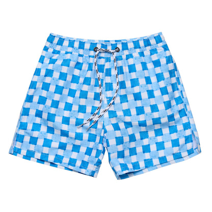 Ocean Grid Swim Short - Snapper Rock