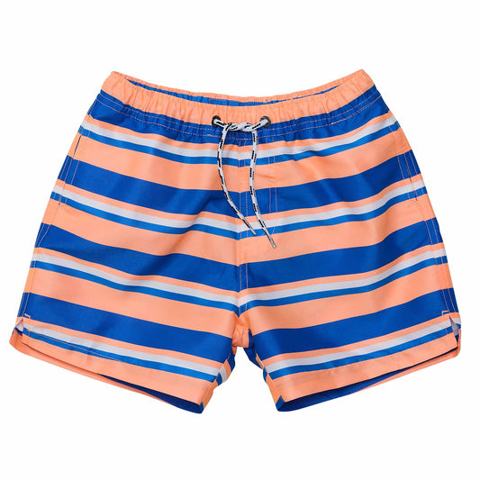 Tropicana Stripe Sustainable Swim Short - Snapper Rock
