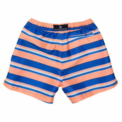 Tropicana Stripe Sustainable Swim Short - Snapper Rock