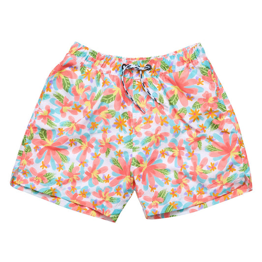 Hawaiian Luau Sustainable Swim Short - Snapper Rock