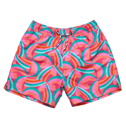 Geo Melon Sustainable Swim Short - Snapper Rock