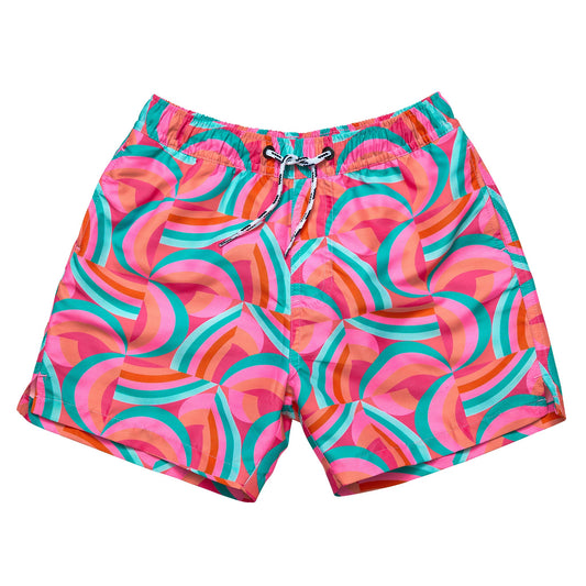 Geo Melon Sustainable Swim Short - Snapper Rock