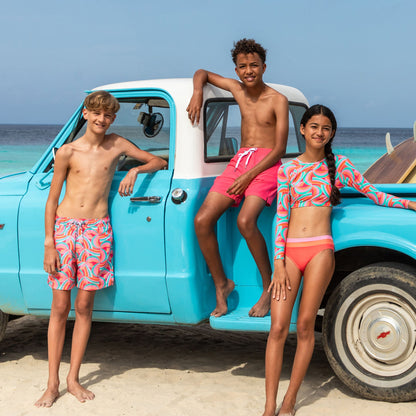 Geo Melon Sustainable Swim Short - Snapper Rock