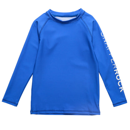 Marine Blue LS Rash Top - Snapper Rock