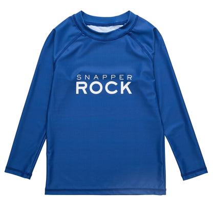 Denim Logo LS Rash Top - Snapper Rock