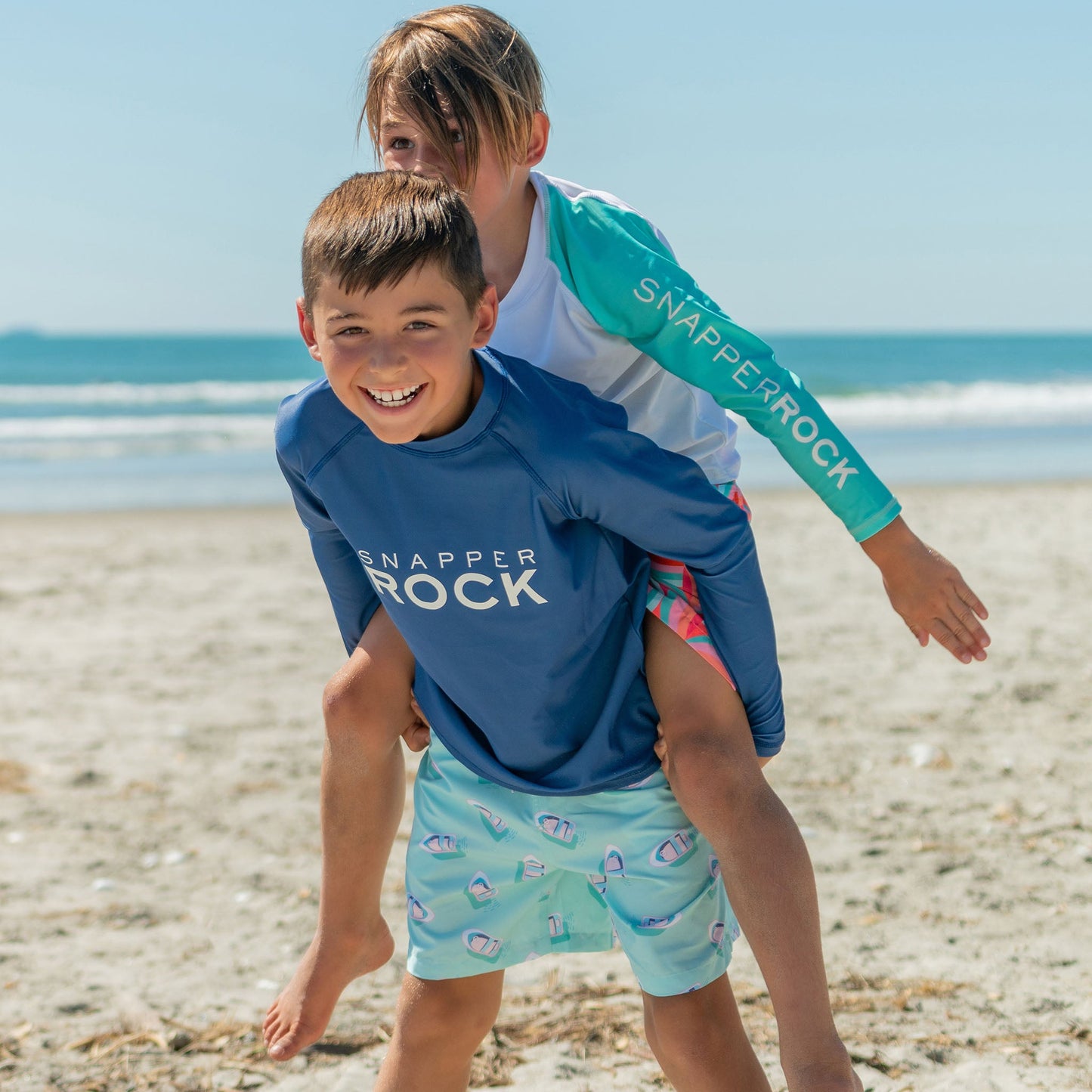 Denim Logo LS Rash Top - Snapper Rock