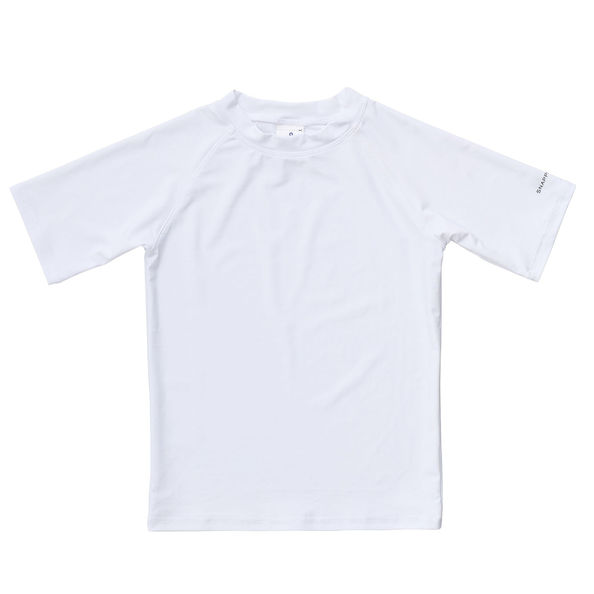 White SS Rash Top - Snapper Rock