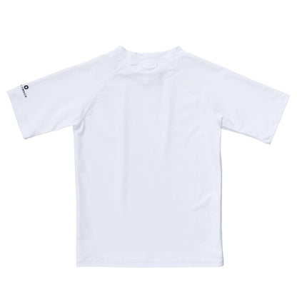 White SS Rash Top - Snapper Rock