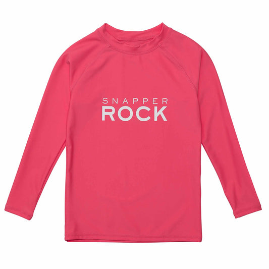 Rocking Red LS Rash Top - Snapper Rock