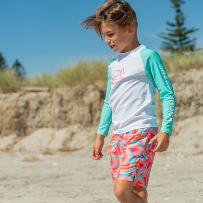 Geo Surf Sustainable LS Rash Top - Snapper Rock