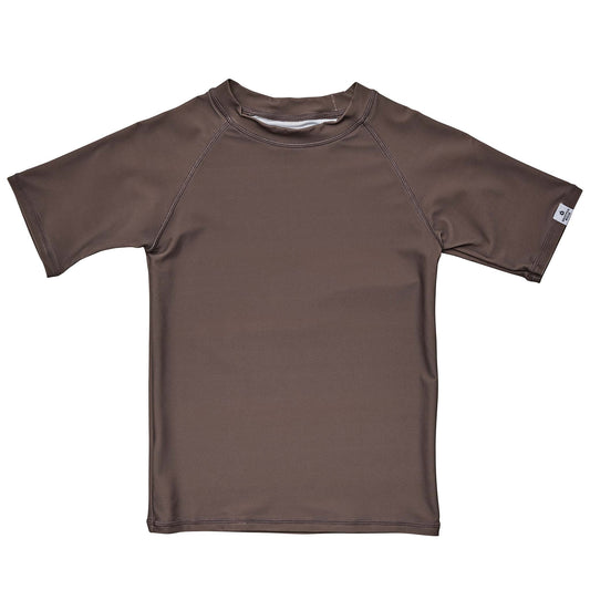 Chocolate Sustainable SS Rash Top - Snapper Rock