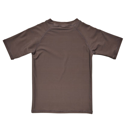 Chocolate Sustainable SS Rash Top - Snapper Rock