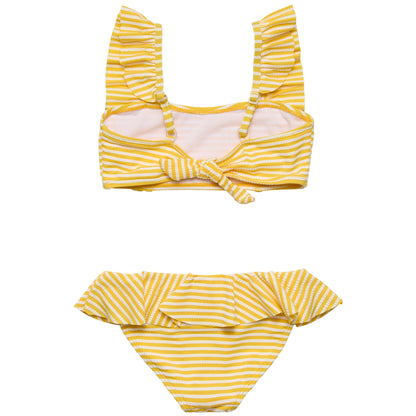 Sunshine Stripe Frilled Bikini - Snapper Rock