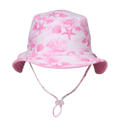 Pink Lagoon Reversible Bucket Hat - Snapper Rock