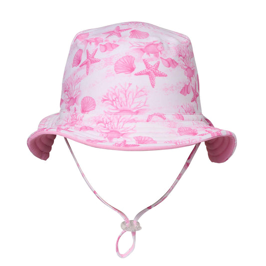 Pink Lagoon Reversible Bucket Hat - Snapper Rock