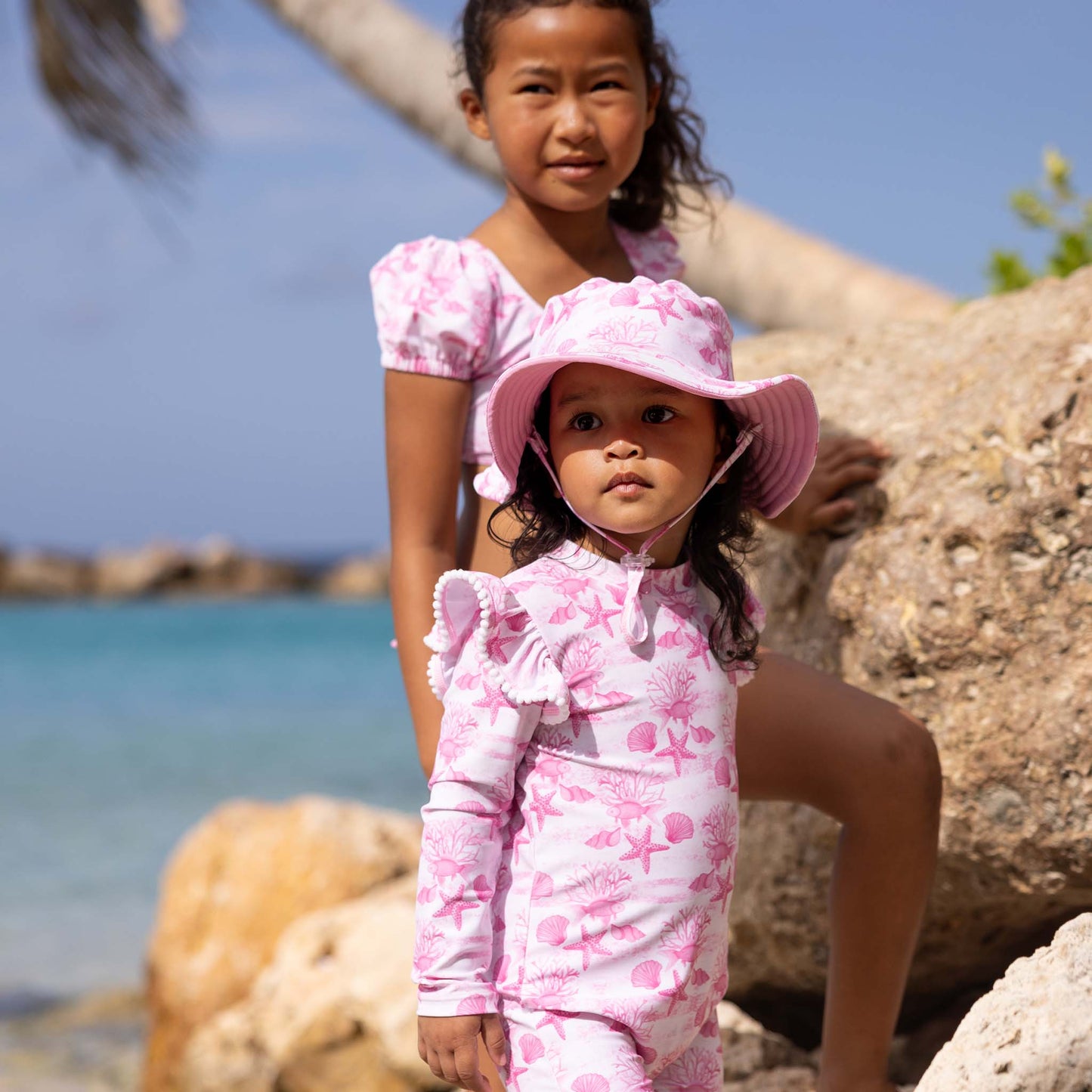 Pink Lagoon Reversible Bucket Hat - Snapper Rock