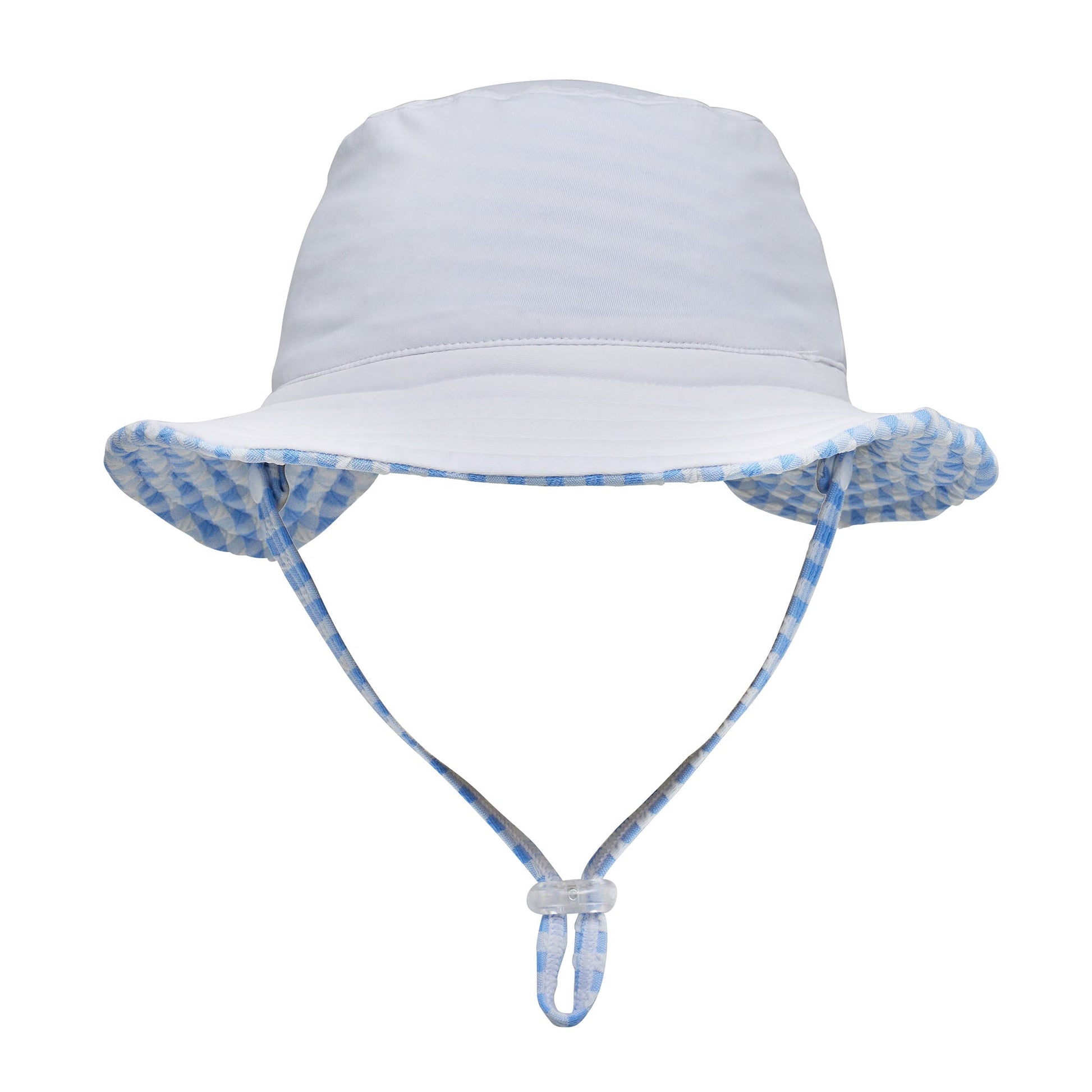 Seaside Gingham Reversible Bucket Hat - Snapper Rock