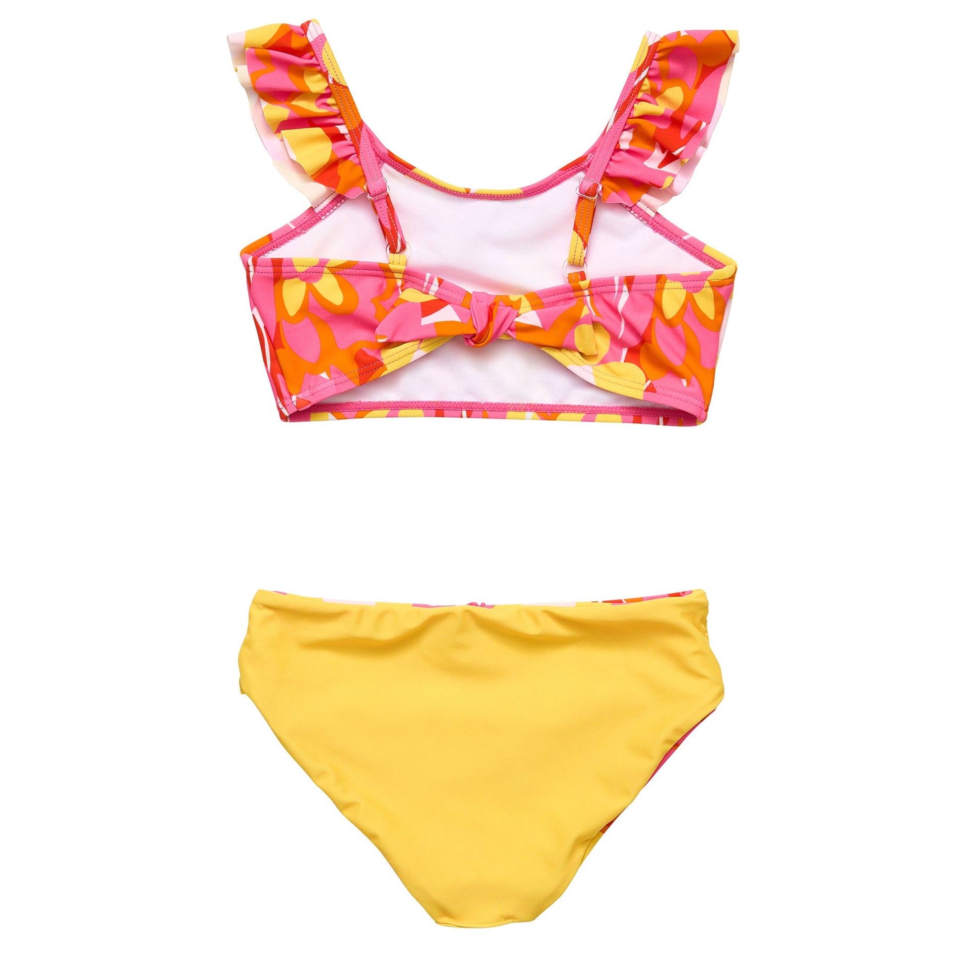 Pop of Sunshine Frill Crop Bikini - Snapper Rock