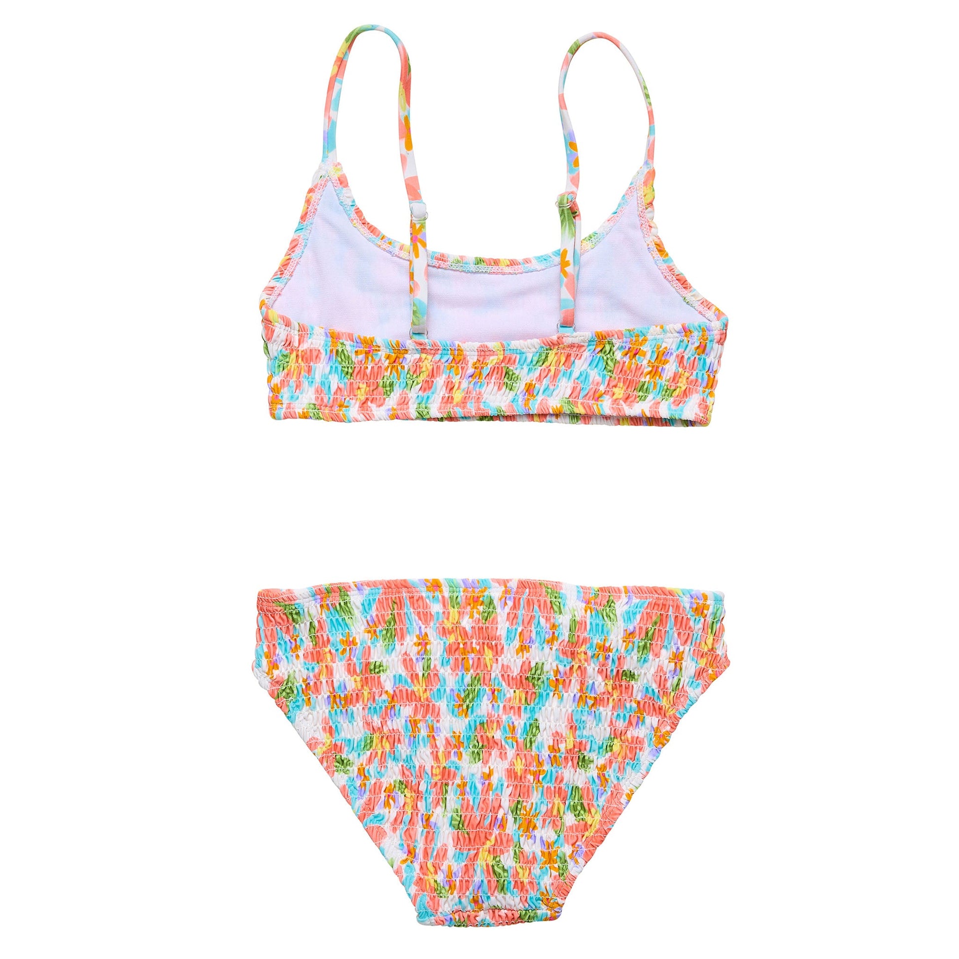 Hawaiian Luau Sustainable Shirred Bikini - Snapper Rock